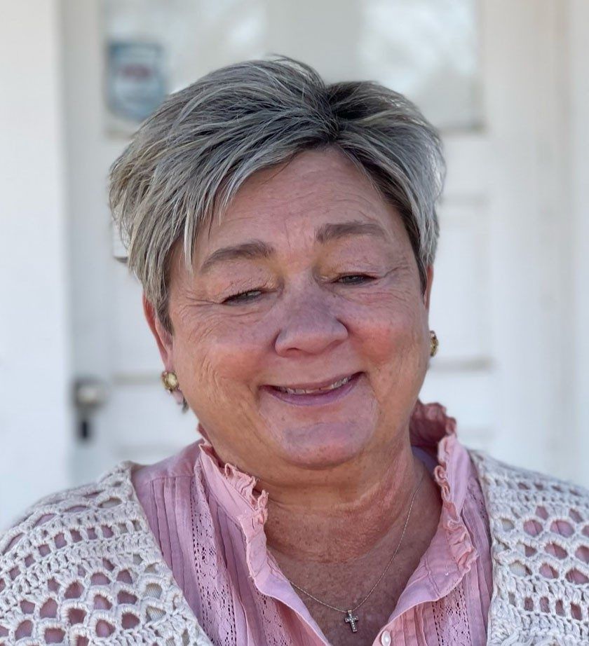 Amy Mays, smiling